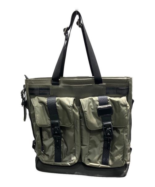 TUMI（トゥミ）TUMI (トゥミ) ALPHA BRAVO Liaison トートバッグ オリーブの古着・服飾アイテム