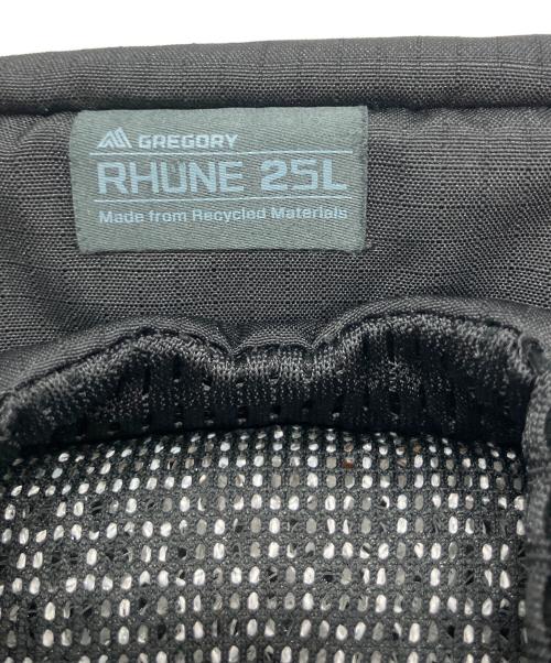 GREGORY（グレゴリー）GREGORY (グレゴリー) RHUNE 25 バックパック ブラックの古着・服飾アイテム