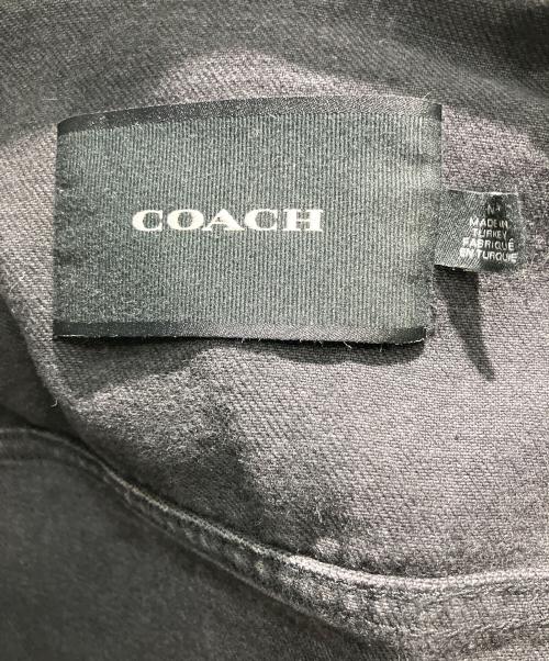 COACH（コーチ）COACH (コーチ) シグネチャーデニムジャケット ブラック サイズ:Mの古着・服飾アイテム
