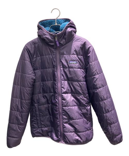 Patagonia（パタゴニア）Patagonia (パタゴニア) リバーシブル・レディ・フレディ・フーディ キッズ・ボーイズモデル リバーシブルジャケット ネイビー×パープル サイズ:XXL(キッズ)の古着・服飾アイテム