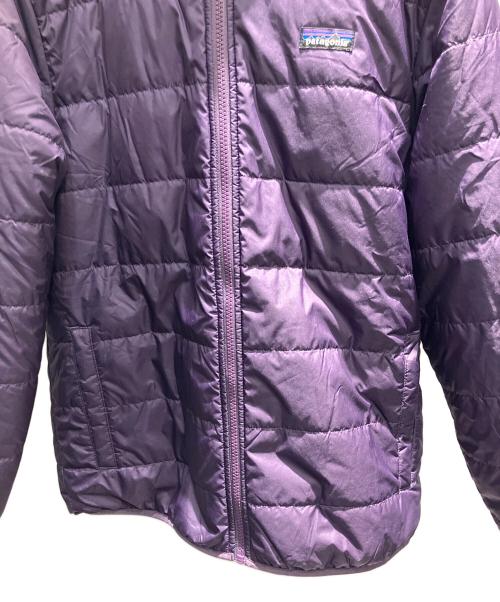 Patagonia（パタゴニア）Patagonia (パタゴニア) リバーシブル・レディ・フレディ・フーディ キッズ・ボーイズモデル リバーシブルジャケット ネイビー×パープル サイズ:XXL(キッズ)の古着・服飾アイテム