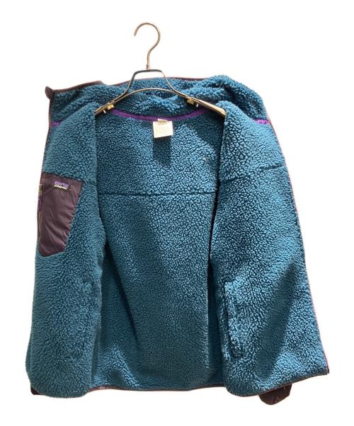 Patagonia（パタゴニア）Patagonia (パタゴニア) リバーシブル・レディ・フレディ・フーディ キッズ・ボーイズモデル リバーシブルジャケット ネイビー×パープル サイズ:XXL(キッズ)の古着・服飾アイテム