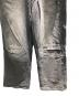中古・古着 BREATH (ブレス) COATING DAMAGE DENIM PANTS デニムパンツ ブラック サイズ:XL：23000円