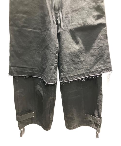 FILTH（フィルス）FILTH (フィルス) デニムパンツ ブラック サイズ:3の古着・服飾アイテム