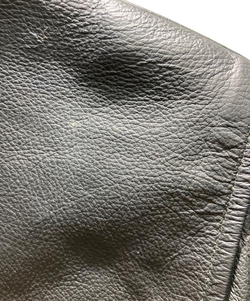HARLEY-DAVIDSON（ハーレーダビッドソン）HARLEY-DAVIDSON (ハーレーダビッドソン) シングルライダースジャケット ブラック サイズ:Mの古着・服飾アイテム