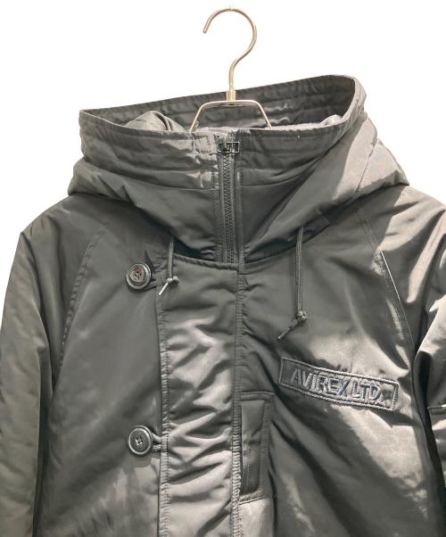 AVIREX（アヴィレックス）AVIREX (アヴィレックス) 中綿ジャケット ブラック サイズ:XLの古着・服飾アイテム