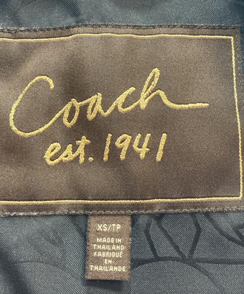COACH（コーチ）COACH (コーチ) ダウンジャケット レッド サイズ:XSの古着・服飾アイテム