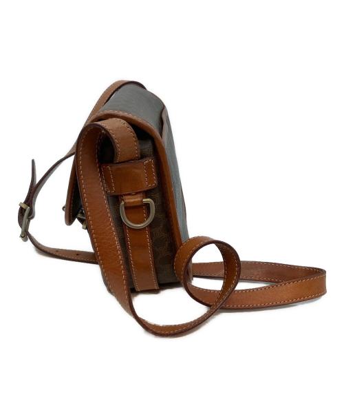 CELINE（セリーヌ）CELINE (セリーヌ) マカダム M90 ショルダーバッグ ブラウンの古着・服飾アイテム