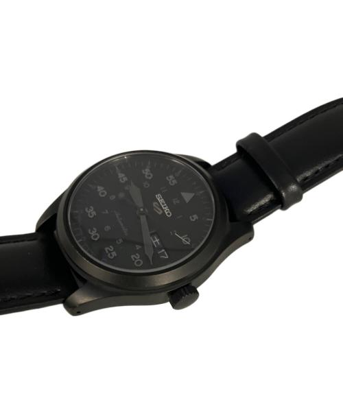 SEIKO（セイコー）SEIKO (セイコー) 自動巻き 593218 リストウォッチ ブラックの古着・服飾アイテム
