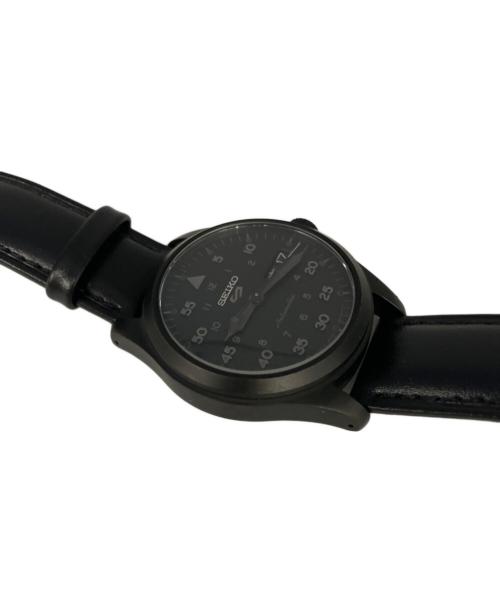 SEIKO（セイコー）SEIKO (セイコー) 自動巻き 593218 リストウォッチ ブラックの古着・服飾アイテム