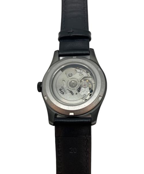 SEIKO（セイコー）SEIKO (セイコー) 自動巻き 593218 リストウォッチ ブラックの古着・服飾アイテム