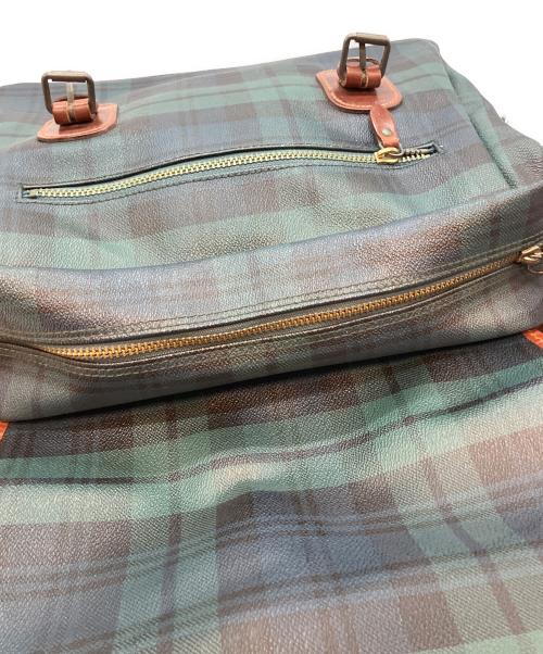 POLO RALPH LAUREN（ポロ・ラルフローレン）POLO RALPH LAUREN (ポロ・ラルフローレン) チェック ショルダーバッグ グリーンの古着・服飾アイテム