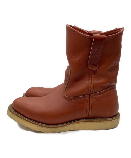 RED WING（レッドウィング）RED WING (レッドウィング) ペコスブーツ ブラウン サイズ:7 1/2の古着・服飾アイテム