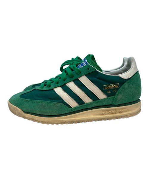 adidas（アディダス）adidas (アディダス) SL72 ローカットスニーカー グリーン サイズ:27cmの古着・服飾アイテム
