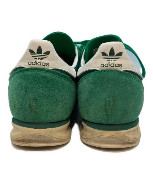 adidas（アディダス）adidas (アディダス) SL72 ローカットスニーカー グリーン サイズ:27cmの古着・服飾アイテム