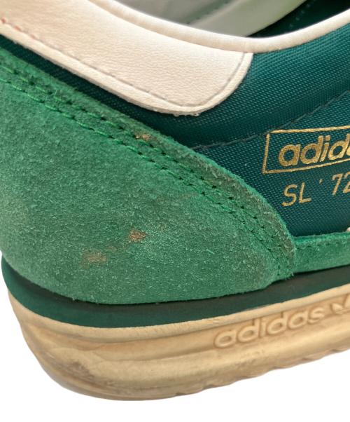 adidas（アディダス）adidas (アディダス) SL72 ローカットスニーカー グリーン サイズ:27cmの古着・服飾アイテム