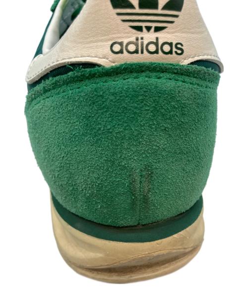 adidas（アディダス）adidas (アディダス) SL72 ローカットスニーカー グリーン サイズ:27cmの古着・服飾アイテム
