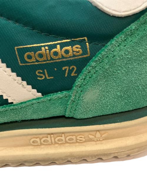 adidas（アディダス）adidas (アディダス) SL72 ローカットスニーカー グリーン サイズ:27cmの古着・服飾アイテム