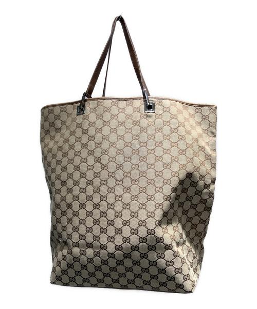 GUCCI（グッチ）GUCCI (グッチ) GG 00 2404 トートバッグ ブラウンの古着・服飾アイテム