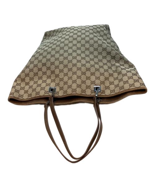 GUCCI（グッチ）GUCCI (グッチ) GG 00 2404 トートバッグ ブラウンの古着・服飾アイテム
