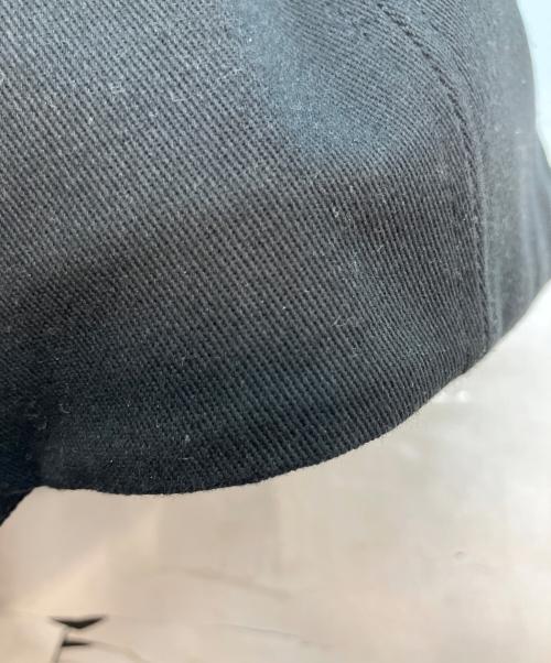 VALENTINO（ヴァレンティノ）VALENTINO (ヴァレンティノ) ロゴキャップ ブラック サイズ:59cmの古着・服飾アイテム