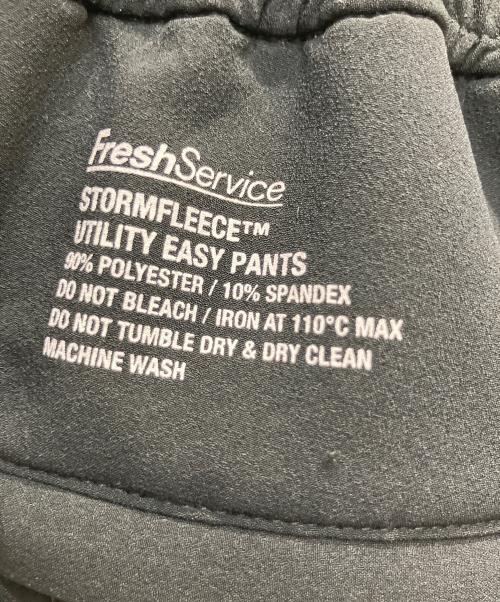 FreshService（フレッシュサービス）FreshService (フレッシュサービス) TORMFLEECE UTILITY EASY PANTS ブラック サイズ:Mの古着・服飾アイテム