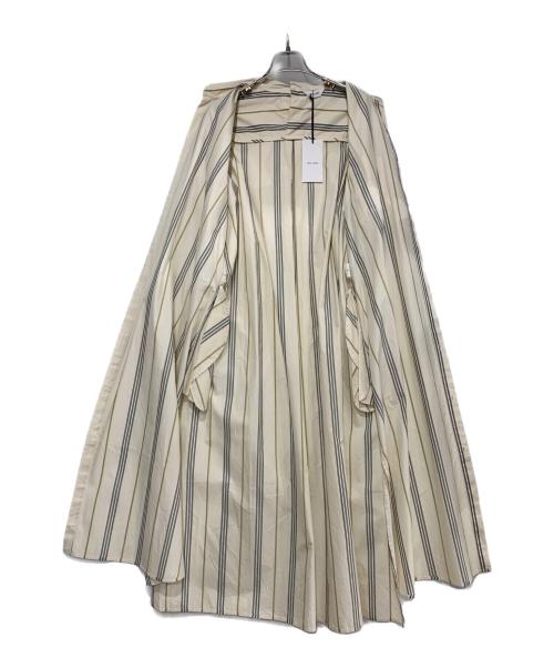 WELLDER（ウェルダー）WELLDER (ウェルダー) Back-Neck Open Belted Shirt Dress アイボリー サイズ:Mの古着・服飾アイテム