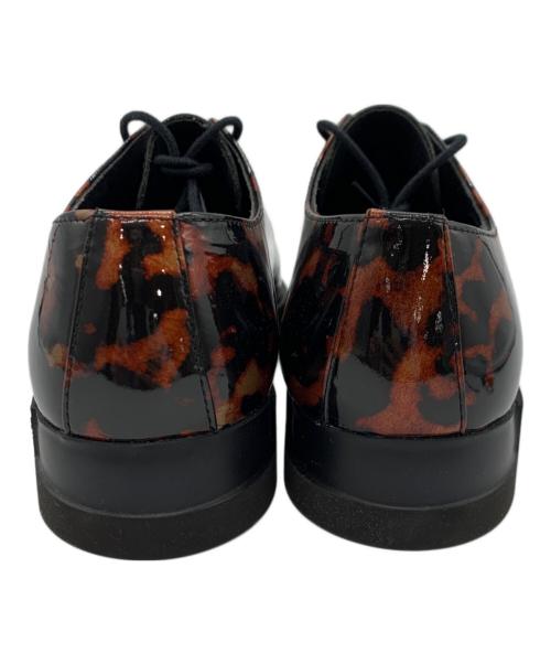 CAMPER（カンペール）CAMPER (カンペール) エナメルシューズ ブラウン×ブラック サイズ:24㎝の古着・服飾アイテム