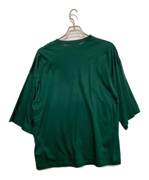ENFOLD（エンフォルド）ENFOLD (エンフォルド) Tシャツ グリーン サイズ:Mの古着・服飾アイテム