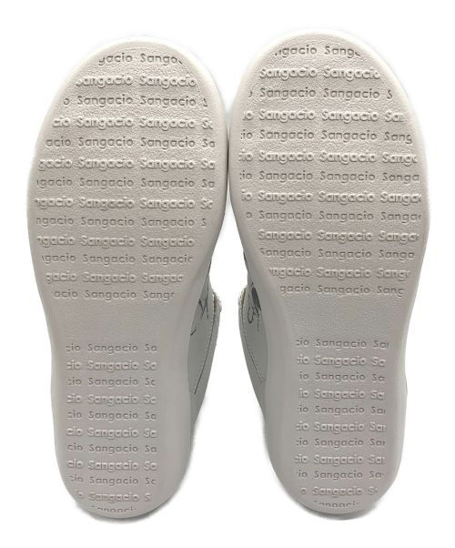 Sangacio（サンガッチョ）SANGACIO (サンガッチョ) スニーカー ホワイト サイズ:24.5 未使用品の古着・服飾アイテム