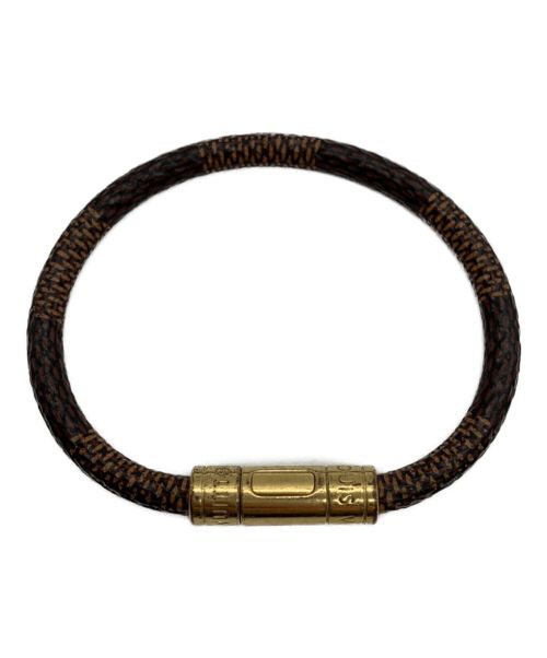 LOUIS VUITTON（ルイ ヴィトン）LOUIS VUITTON (ルイ ヴィトン) ブレスレット・キープ イット ブラウンの古着・服飾アイテム