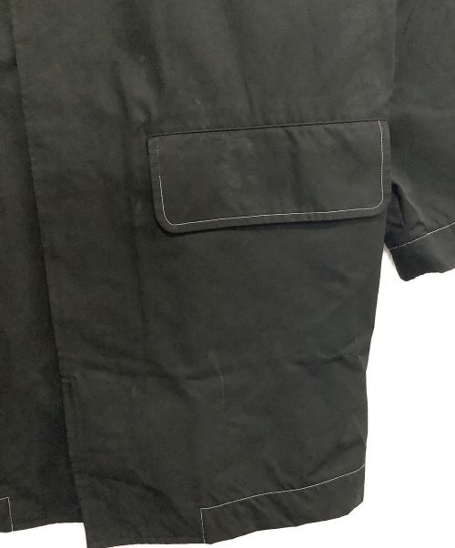 ETHOS（エトス）ETHOS (エトス) W CAPE COAT ブラック サイズ:Lの古着・服飾アイテム