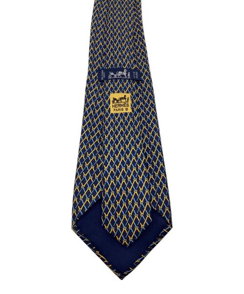 HERMES（エルメス）HERMES (エルメス) ネクタイ ネイビー サイズ:　の古着・服飾アイテム
