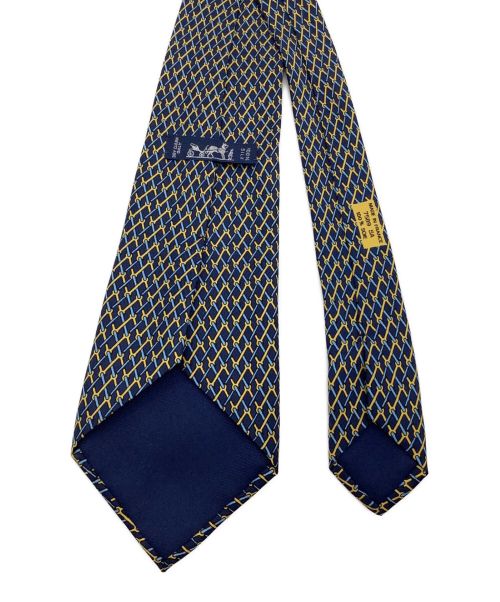 HERMES（エルメス）HERMES (エルメス) ネクタイ ネイビー サイズ:　の古着・服飾アイテム