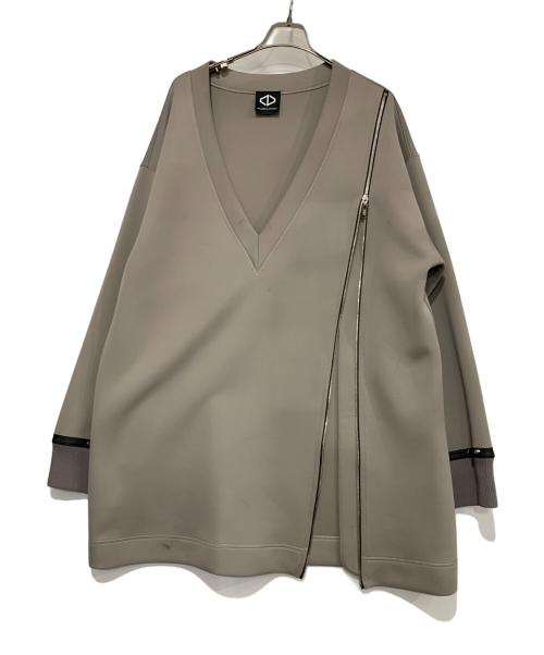 ACUOD by CHANU（アクオド バイ チャヌ）ACUOD by CHANU (アクオド バイ チャヌ) オーバーサイズカットソー グレー サイズ:FREEの古着・服飾アイテム