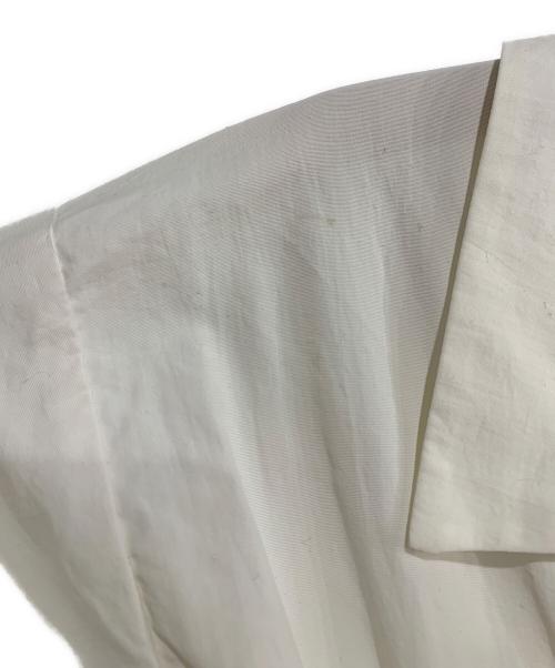 Snidel（スナイデル）Snidel (スナイデル) オーバーシャツドッキングニットワンピース ホワイト サイズ:Oの古着・服飾アイテム