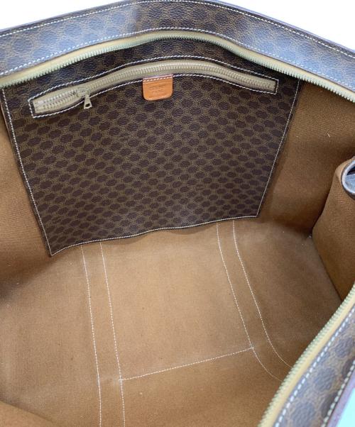 CELINE（セリーヌ）CELINE (セリーヌ) マカダム柄トートバッグ ブラウンの古着・服飾アイテム