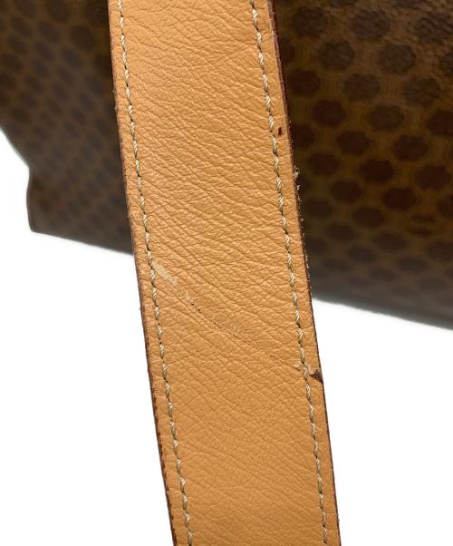 CELINE（セリーヌ）CELINE (セリーヌ) マカダム柄トートバッグ ブラウンの古着・服飾アイテム