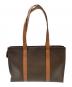 CELINE (セリーヌ) マカダム柄トートバッグ ブラウン：20000円