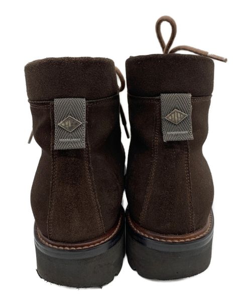 W.H（ダブルエイチ）W.H (ダブルエイチ) スウェードレザートレッキングブーツ ブラウン サイズ:SIZE6の古着・服飾アイテム