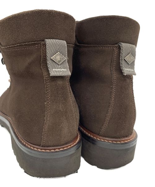 W.H（ダブルエイチ）W.H (ダブルエイチ) スウェードレザートレッキングブーツ ブラウン サイズ:SIZE6の古着・服飾アイテム