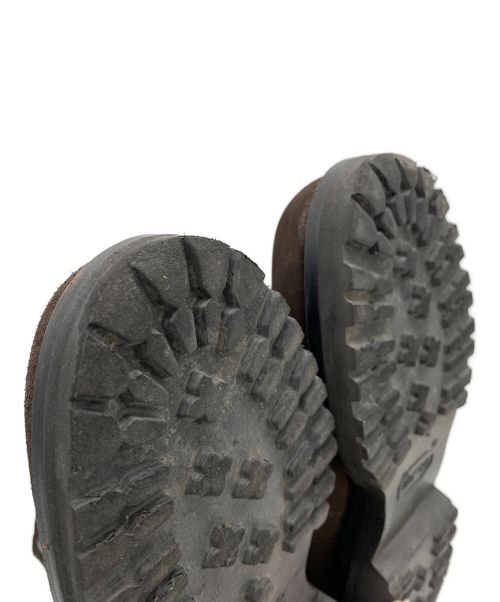 W.H（ダブルエイチ）W.H (ダブルエイチ) スウェードレザートレッキングブーツ ブラウン サイズ:SIZE6の古着・服飾アイテム