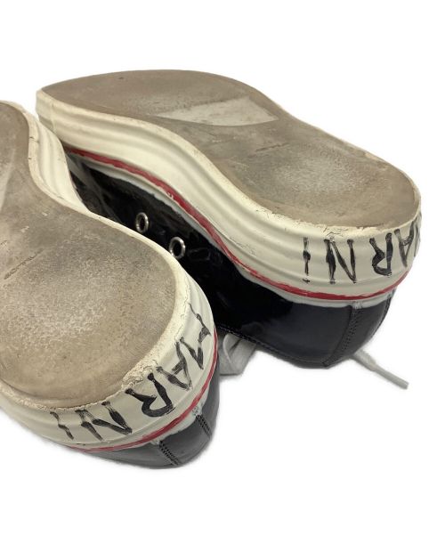 MARNI（マルニ）MARNI (マルニ) エナメルスニーカー ブラック サイズ:25.5㎝の古着・服飾アイテム