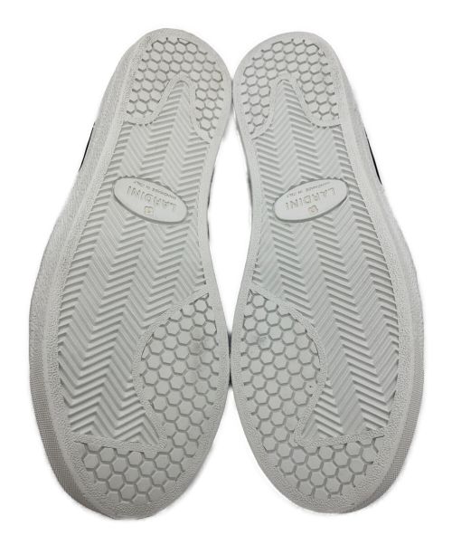 LARDINI（ラルディーニ）LARDINI (ラルディーニ) スウェードスニーカー ブラック サイズ:SIZE40の古着・服飾アイテム