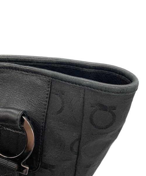 Salvatore Ferragamo（サルヴァトーレ フェラガモ）Salvatore Ferragamo (サルヴァトーレ フェラガモ) トートバッグ ブラックの古着・服飾アイテム