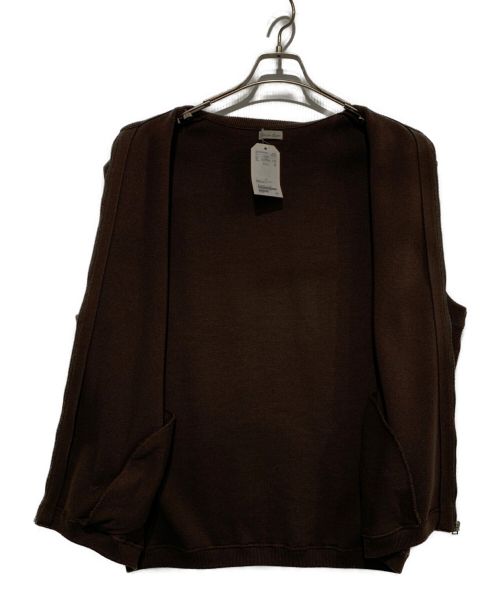 STEVEN ALAN（スティーブンアラン）STEVEN ALAN (スティーブンアラン) MILANO ZIP VEST ブラウン サイズ:Lの古着・服飾アイテム