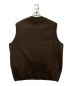 STEVEN ALAN (スティーブンアラン) MILANO ZIP VEST ブラウン サイズ:L：6000円