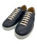 LARDINI（ラルディーニ）の古着「レザースニーカー」｜ネイビー