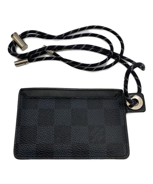 LOUIS VUITTON（ルイ ヴィトン）LOUIS VUITTON (ルイ ヴィトン) ダミエ コバルト ポルトカルト コード ネイビー×ブルーの古着・服飾アイテム