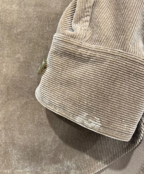 MACPHEE（マカフィー）MACPHEE (マカフィー) コーデュロイシャツ ブラウン サイズ:Sの古着・服飾アイテム